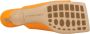 Bottega Veneta Slippers & Mules Stretch Mule Orange in goud - Thumbnail 3