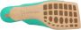 Bottega Veneta Slippers & Mules Stretch Mule Turquoise in groen - Thumbnail 3