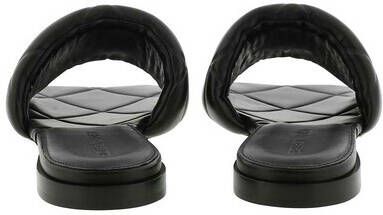 Bottega Veneta Slippers Lido Flat Sandals in zwart