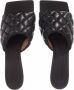 Bottega Veneta Slippers Quilted Leather Mules in zwart - Thumbnail 3