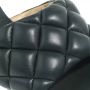 Bottega Veneta Slippers Quilted Mules Leather in groen - Thumbnail 2