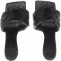 Bottega Veneta Slippers The Lido Sandals Intrecciato in zwart - Thumbnail 2
