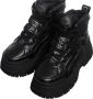 Buffalo Fusion Hybrid Mid Top Sneakers Black Dames - Thumbnail 13