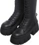 Buffalo dames veterlaarzen Gospher Lace Up Hi zwart - Thumbnail 4