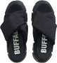 Buffalo Slippers & Mules Ava Velcross in zwart - Thumbnail 3