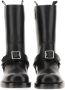 Burberry Boots Knee-High Saddle Boots With Buckle Detail in zwart - Thumbnail 2