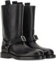 Burberry Boots Knee-High Saddle Boots With Buckle Detail in zwart - Thumbnail 3