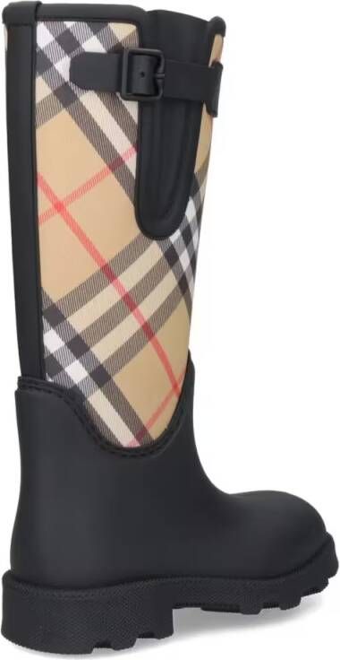Burberry Boots Marsh Stamp Boots – Black in zwart
