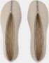 Burberry Ballerinas Sadler Zip Ballerinas Leather White in wit - Thumbnail 2