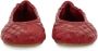 Burberry Quilted Lamb Leather Ballerina Flats in rood - Thumbnail 2