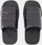 Burberry Sandalen Lf Knight Slab Sandals Leather Black in zwart - Thumbnail 6