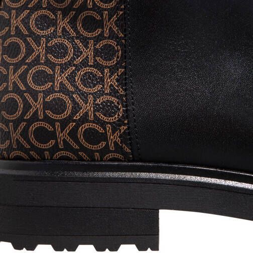 Calvin Klein Boots & laarzen Cleat Ankle Boot-Mono Mix in zwart