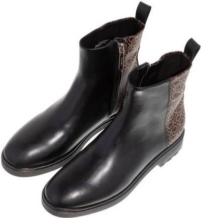 Calvin Klein Boots & laarzen Cleat Ankle Boot-Mono Mix in zwart