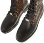 Calvin Klein Boots & laarzen Cleat Biker Boot Mono Mix in bruin - Thumbnail 10