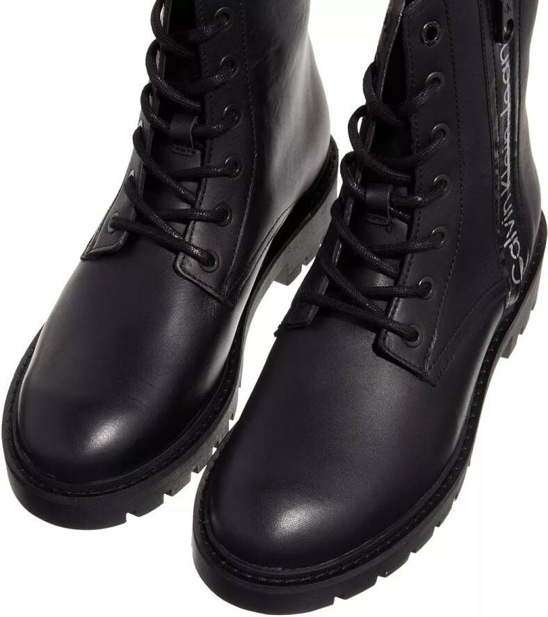 Calvin Klein Boots & laarzen Combat Mid Laceup Boot Zip Wn in zwart