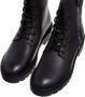 Calvin Klein Veterlaarsjes COMBAT MID LACEUP BOOT ZIP WN met logo-opschrift opzij - Thumbnail 8