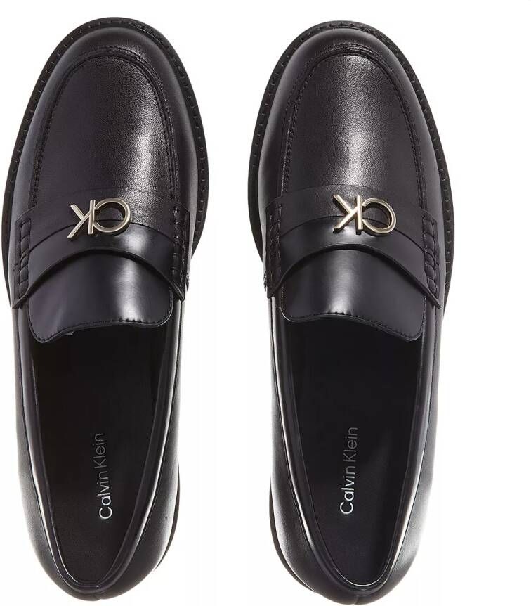 Calvin Klein Loafers Rubber Sole Loafer W Hw in zwart