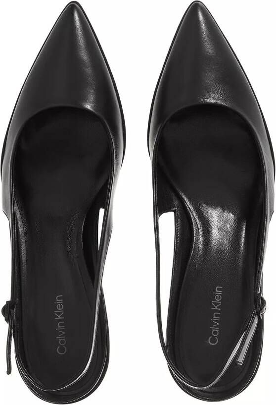 Calvin Klein Pumps & high heels Heel Slingback Pump 50 Lth in zwart