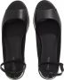 Calvin Klein Sandalen Peep Toe Ballerina Lth in zwart - Thumbnail 3