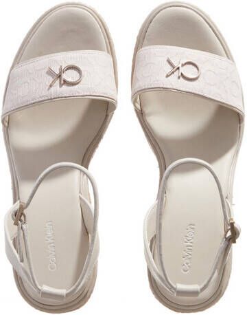 Calvin Klein Sandalen Wedge 50Hh W Hw Jq in crème