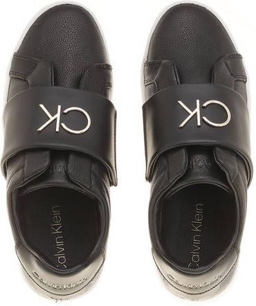 Calvin Klein Slippers Cupsole Slip On W Hdw in black
