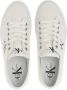 Calvin Klein Vulcanized Flatform Laceup Lage sneakers Dames Wit - Thumbnail 12