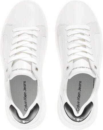 Calvin Klein Sneakers Chunky Cupsole Laceup Mon Lth Wn in wit