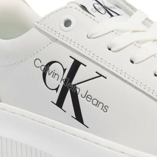 Calvin Klein Sneakers Chunky Cupsole Monologo in wit