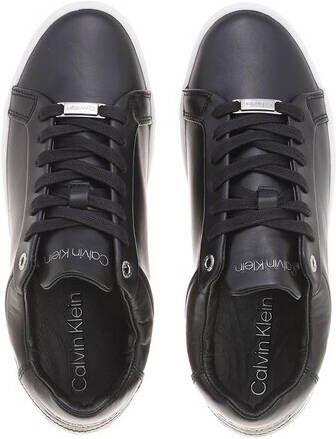 Calvin Klein Sneakers Cupsole Lace Up in zwart