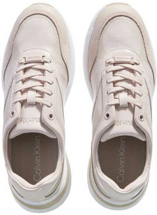 Calvin Klein Sneakers Elevated Runner Lace Up in poeder roze