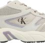 Calvin Klein Retro Tennis Su-Mesh Dames Sneakers Eggshell Lavender Aura - Thumbnail 12