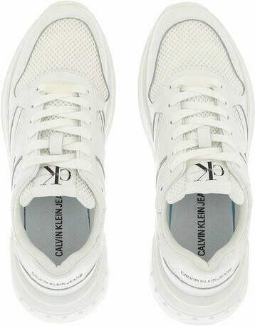 Calvin Klein Sneakers Runner Laceup Sneaker Snap Wn in white