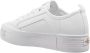 Calvin Klein Jeans Witte Casual Leren Sneakers oor rouwen White Dames - Thumbnail 12