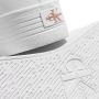 Calvin Klein Jeans Witte Casual Leren Sneakers oor rouwen White Dames - Thumbnail 13