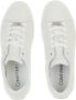 Calvin Klein Witte Leren Vetersneakers Herfst Winter White Dames - Thumbnail 5