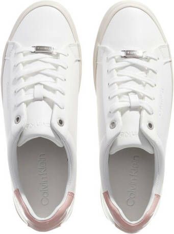 Calvin Klein Sneakers Vulc Lace Up in wit