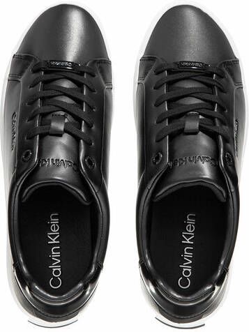 Calvin Klein Sneakers Vulc Lace Up Nano Fox-Lth in zwart