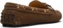 Car Shoe Barley Brown Suede Loafer With Bow Detail in bruin - Thumbnail 3