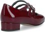 Carel Paris Hoge hakken "Ariana" Mary Jane Pumps – Bordeaux in rood - Thumbnail 6