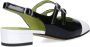 Carel Paris Hoge hakken Carel "Abricot" Mary-Jane – Black Patent in zwart - Thumbnail 3