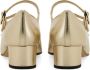 Carel Paris Hoge hakken "Kina" Pump in goud - Thumbnail 2