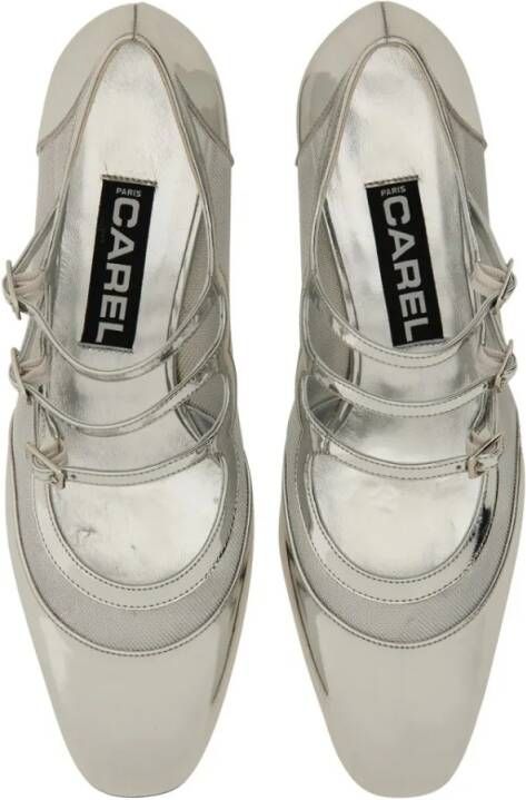 Carel Paris Hoge hakken "Kinight" Pump in zilver
