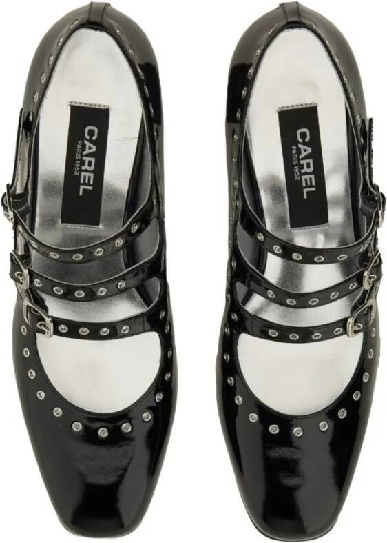 Carel Paris Hoge hakken Mary Jane "Camden" Pumps in zwart