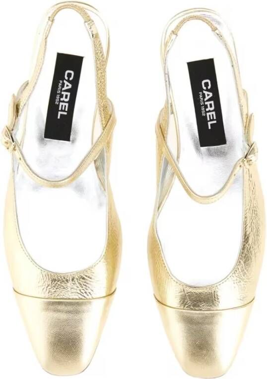 Carel Paris Hoge hakken "Ocean" Slingback in goud