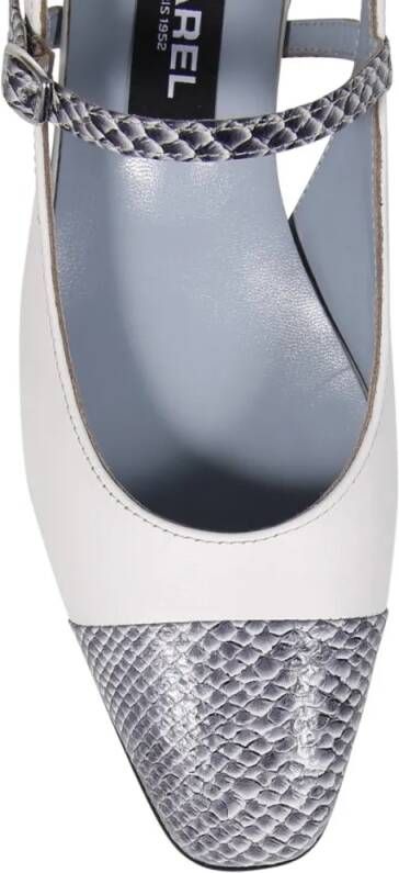 Carel Paris Hoge hakken Oceano Pump in wit