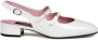 Carel Paris Hoge hakken Peche Slingback Mary Jane Pumps in wit - Thumbnail 3