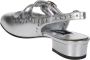 Carel Paris Hoge hakken Silver Low-Heeled Mary Jane 05 Shoes in zilver - Thumbnail 8