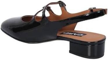 Carel Paris Hoge hakken 1952 With Heel Black in zwart