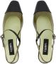 Anine Bing Zilveren Leren Platte Schoenen Elastische Band Gray Dames - Thumbnail 12
