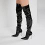 Casadei Boots Super Blade Ultra Vox Thigh Bo in zwart - Thumbnail 3